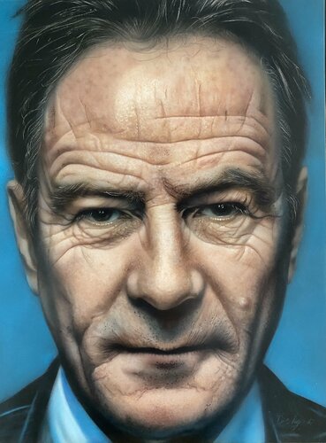Bryan Lee Cranston by Dolgor Dugarova, Painting for Sale on Select
