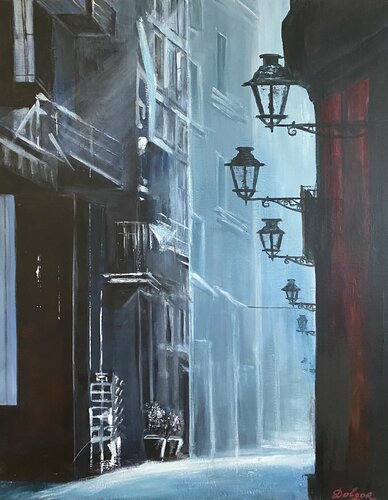 Silence by Dolgor Dugarova, Painting for Sale on Select