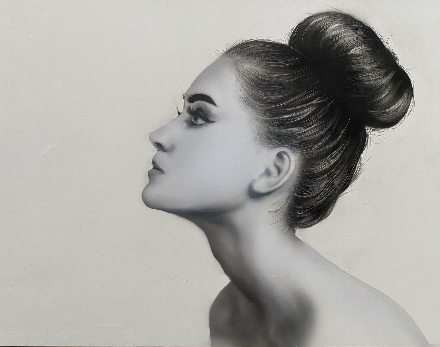 Line of Grace Dolgor Dugarova Original painting for sale