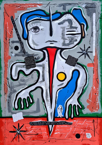 YO SOY NEYRET by Néstor Neyret, Painting for Sale on Select
