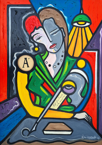 ANGÉLICA by Néstor Neyret, Painting for Sale on Select