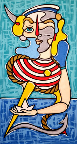 MARINERO DE LUCES by Néstor Neyret, Painting for Sale on Select