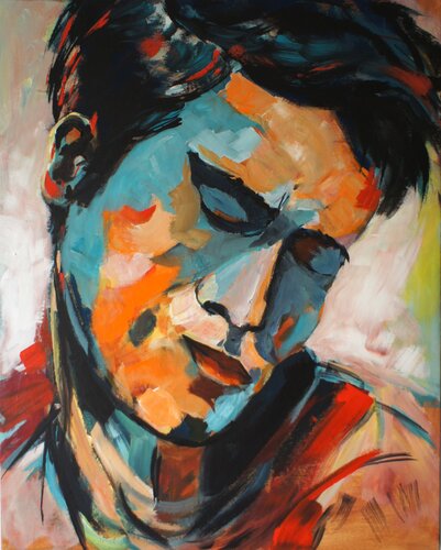 Mélancolie by Marie Ferrand, Painting for Sale on Select