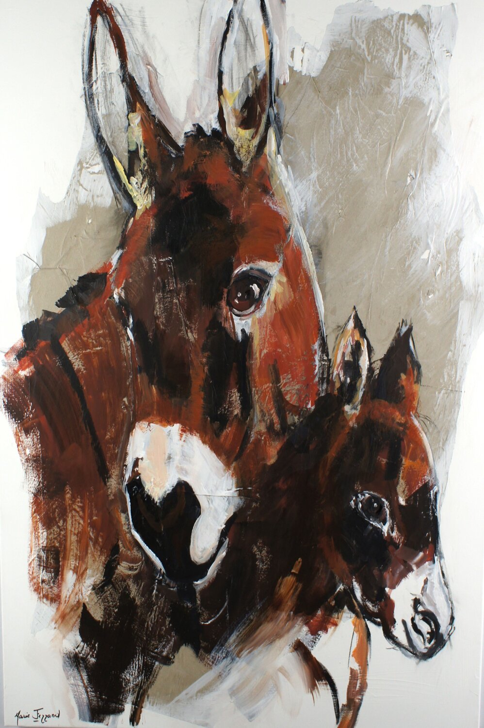 Maternité Marie Ferrand Original painting for sale
