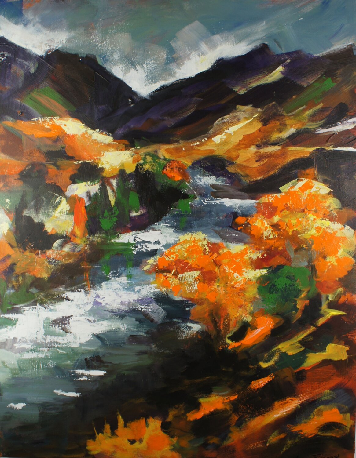 Ariège Marie Ferrand Original painting for sale