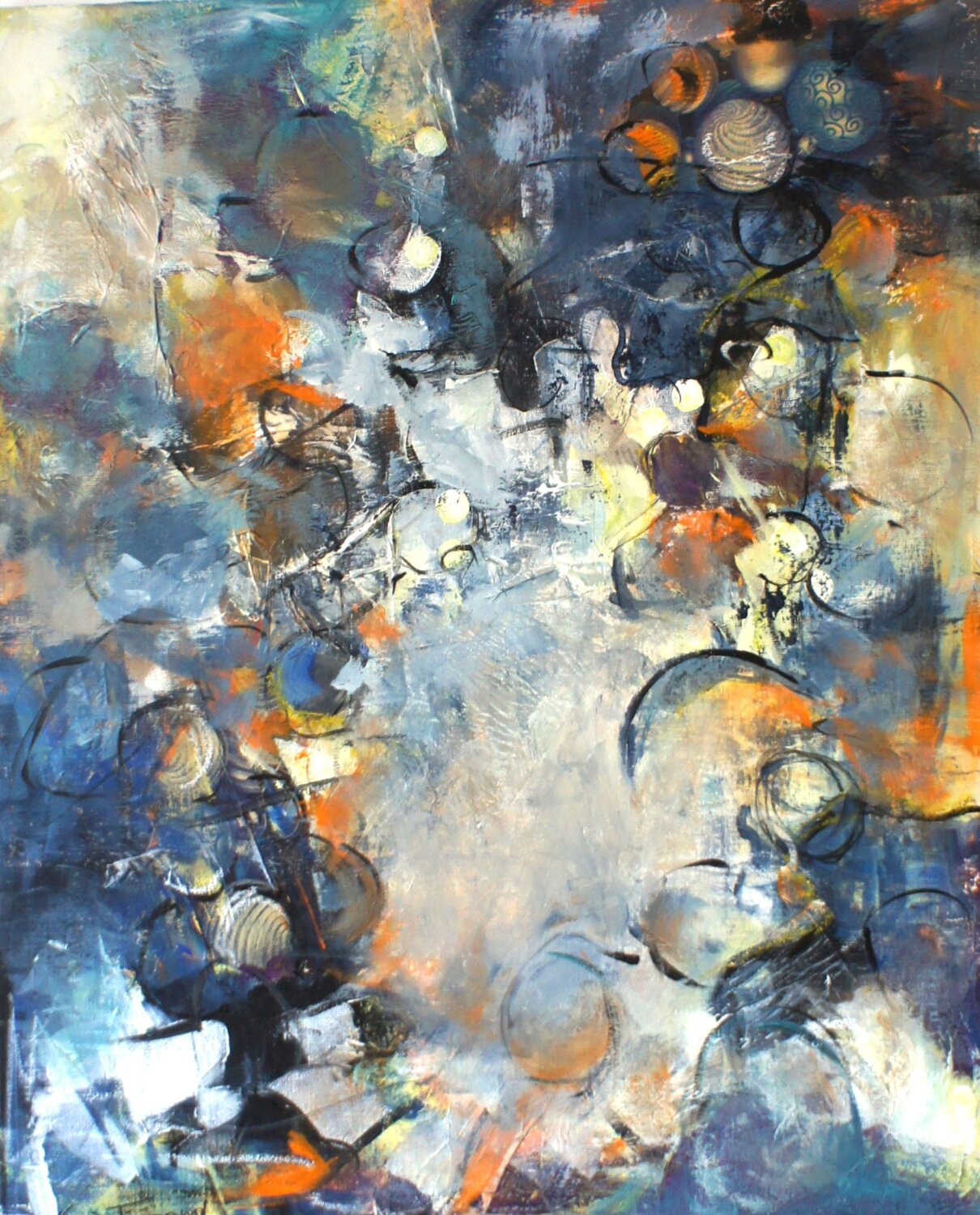 Ambiance de fête Marie Ferrand Original painting for sale