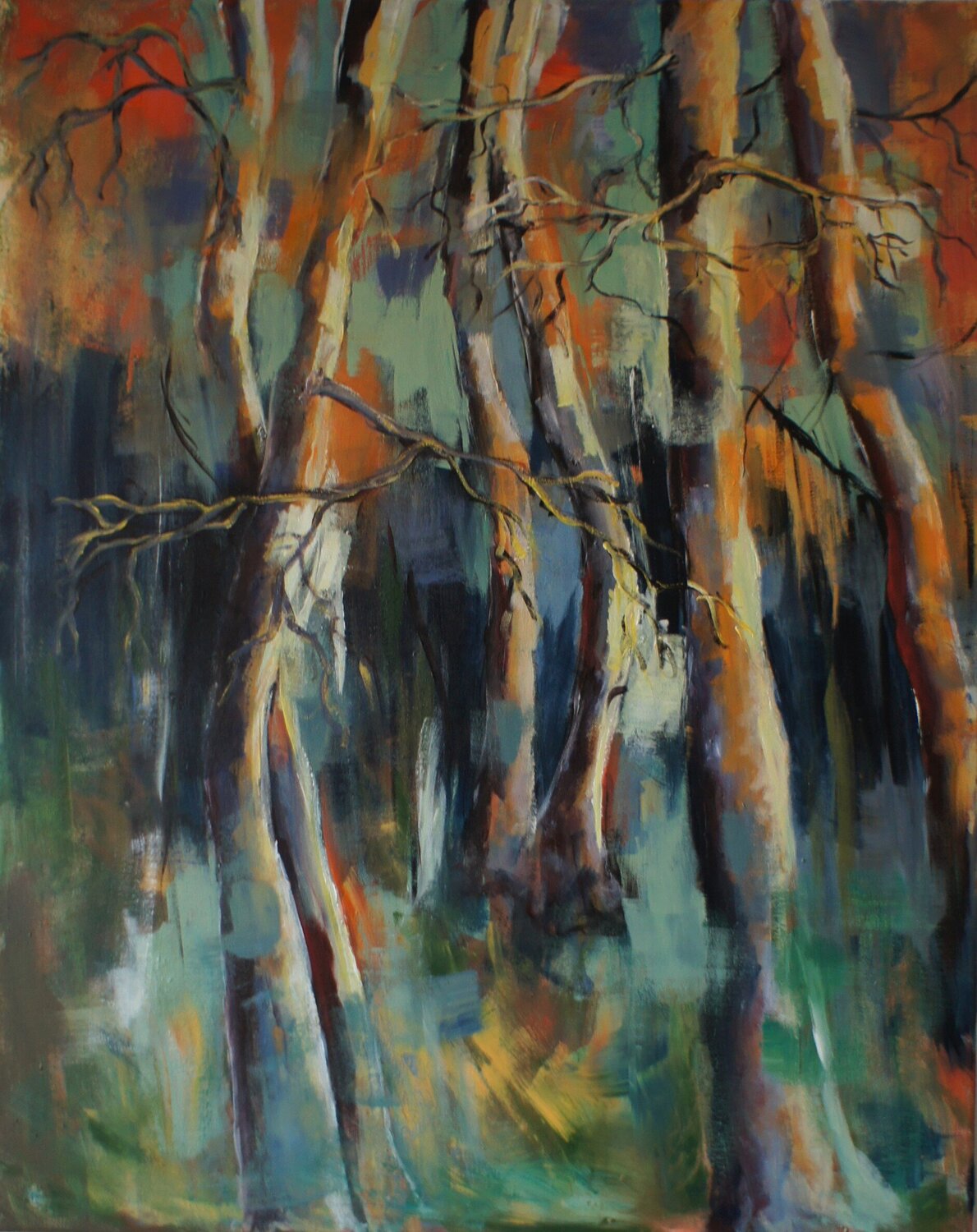 Toutes griffes dehors Marie Ferrand Original painting for sale