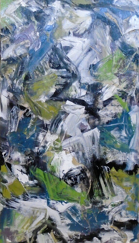 Crazed Archivist by Matthew Dibble, Painting for Sale on Select