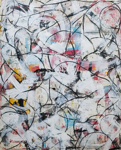 Fierce Polemic by Matthew Dibble, Painting for Sale on Select