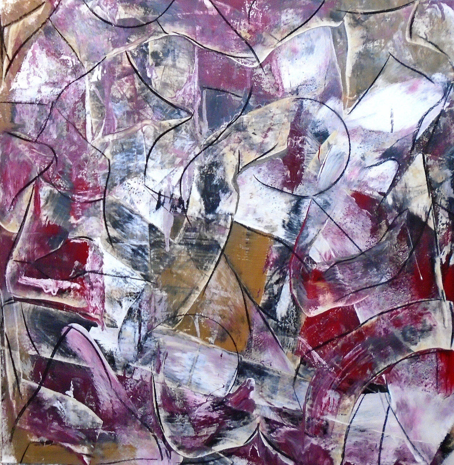 Go Man Go Matthew Dibble Original painting for sale