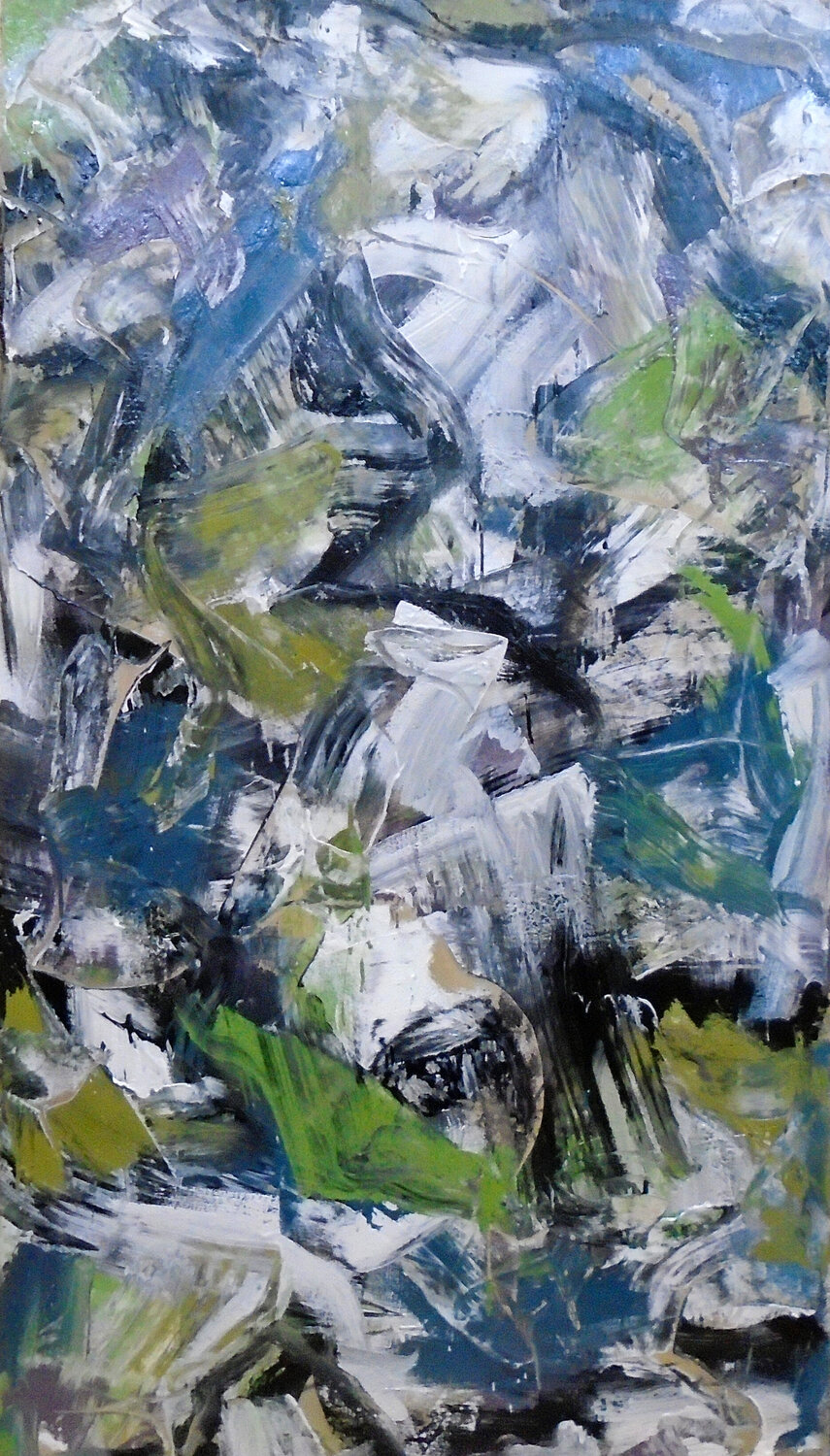 Crazed Archivist Matthew Dibble Original painting for sale