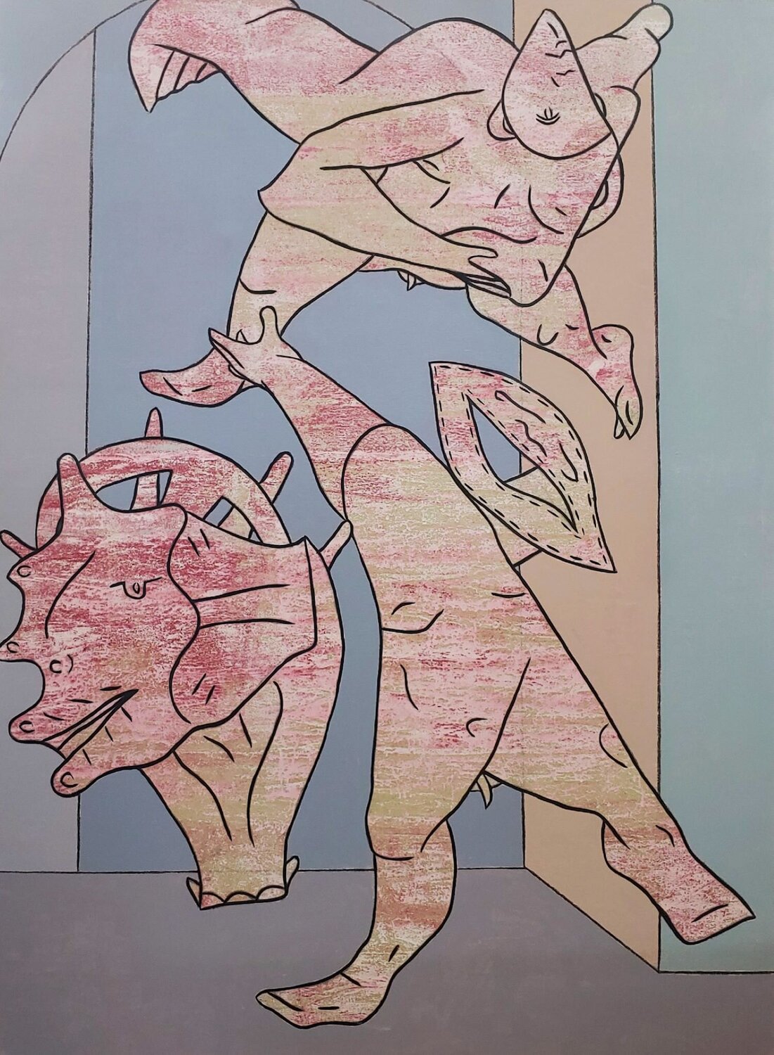 Supernatural Swagger Matthew Dibble Original painting for sale