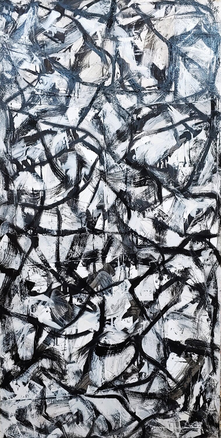 Visible Traces Matthew Dibble Original painting for sale