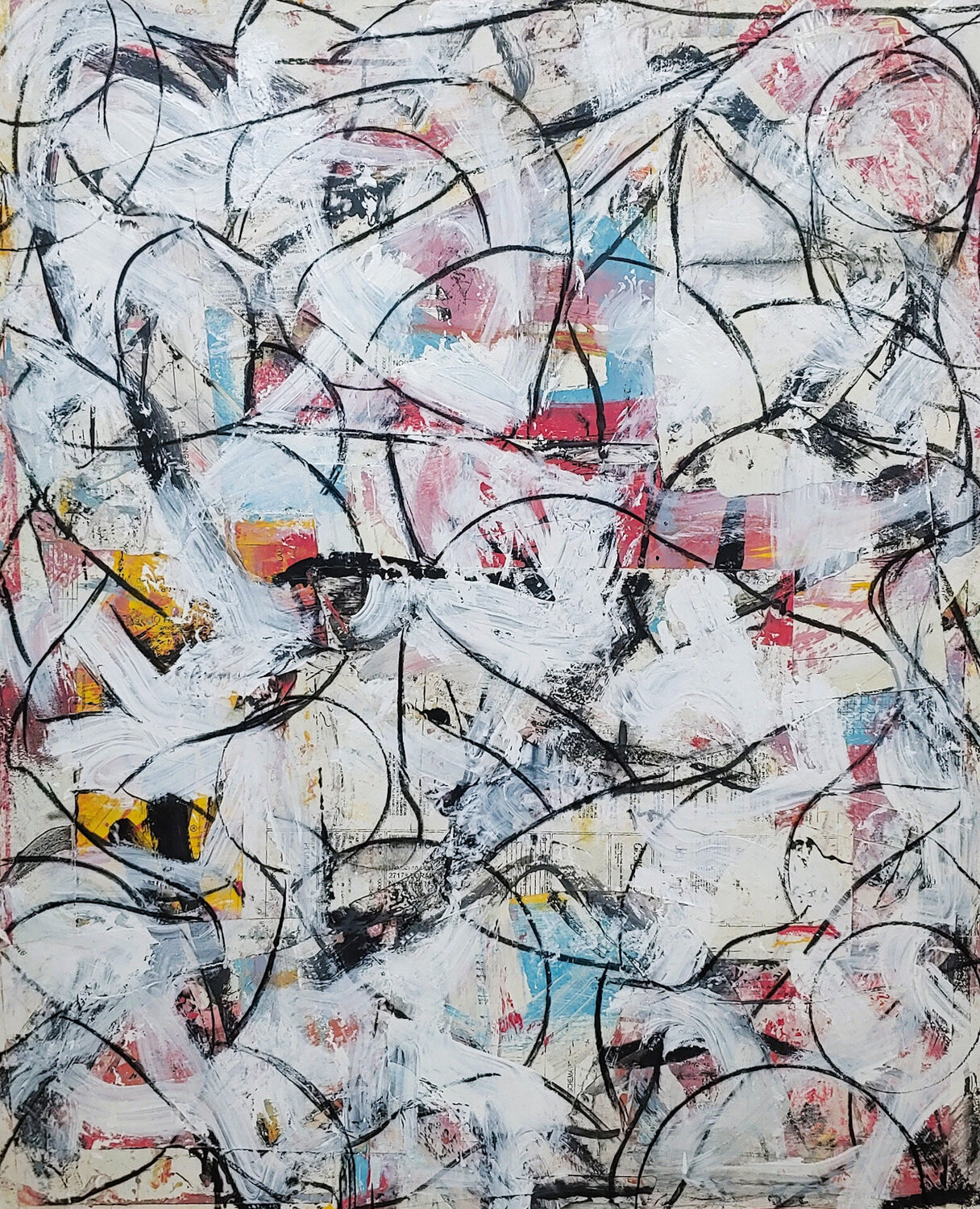 Fierce Polemic Matthew Dibble Original painting for sale