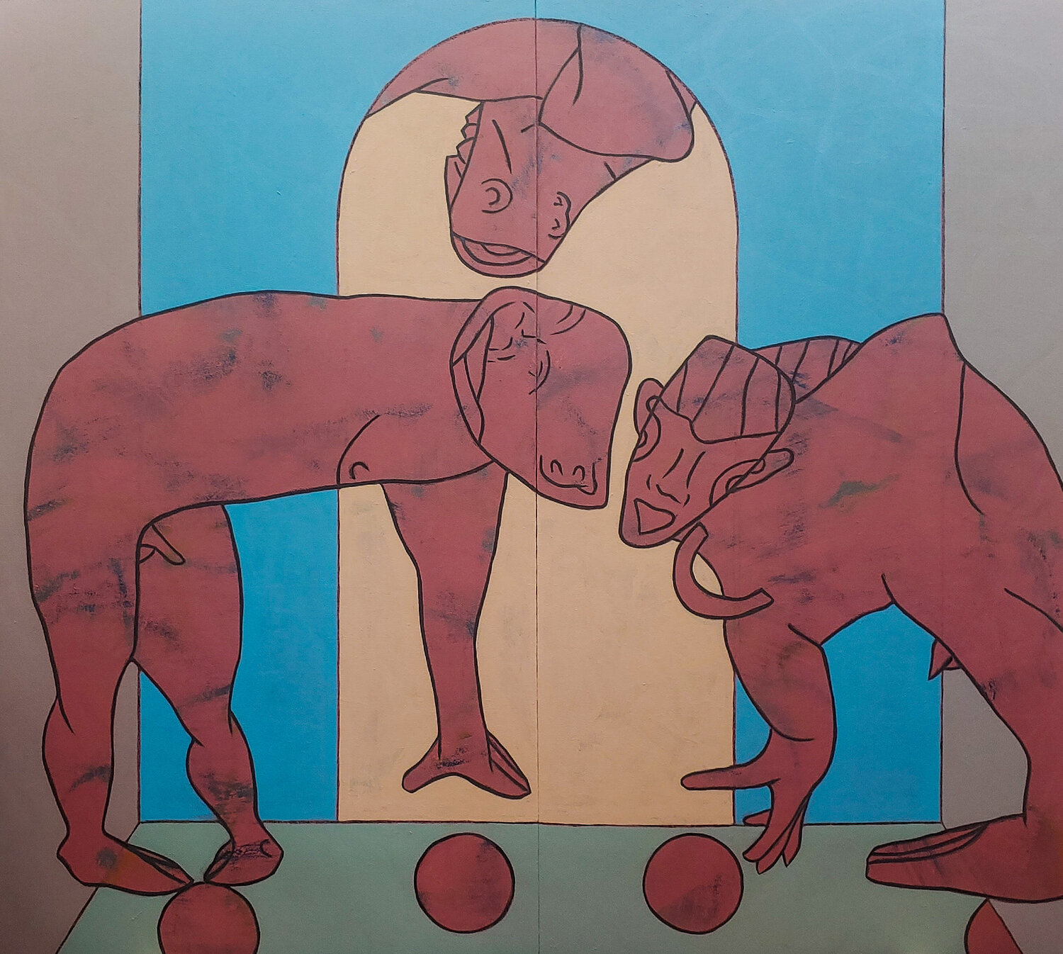 His Footman Matthew Dibble Original painting for sale