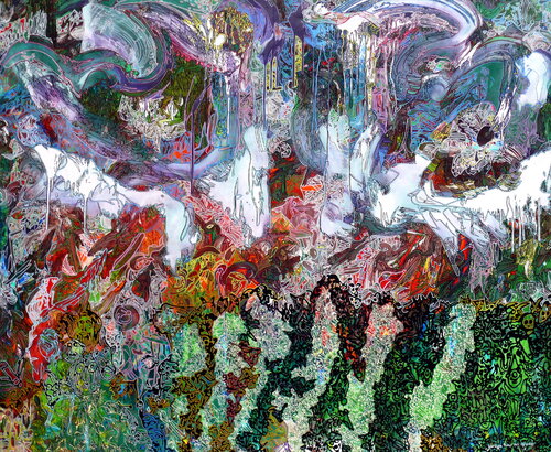 1001 PLAYERS IN THE EVOLUTION OF LIFE. by Igor Eugene Prokop, Painting for Sale on Select