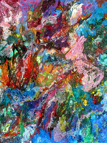 WHAT FLOWS THROUGH US BECOMES MEMORY by Igor Eugene Prokop, Painting for Sale on Select