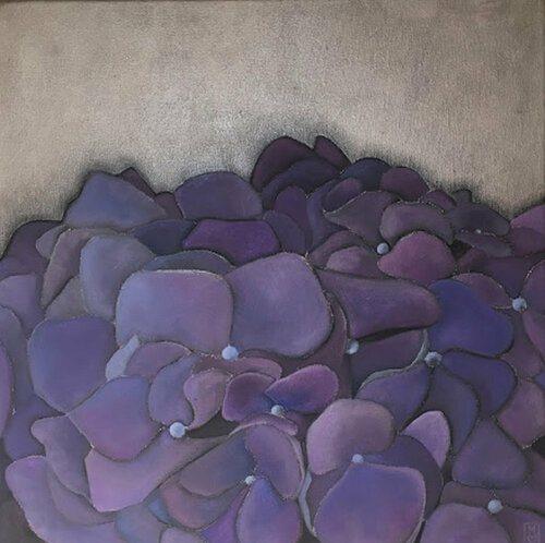 Hidrangea 4 by Maryda Geraci, Painting for Sale on Select