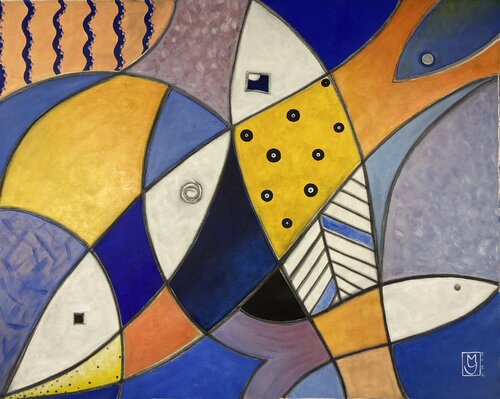 Mare Porzioni 16C by Maryda Geraci, Painting for Sale on Select