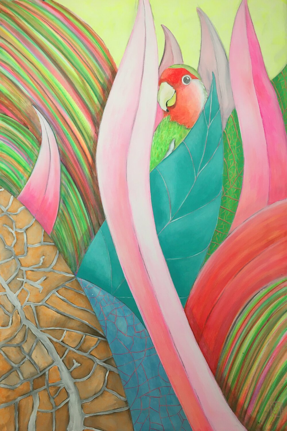 Ensemble Maryda Geraci Original painting for sale