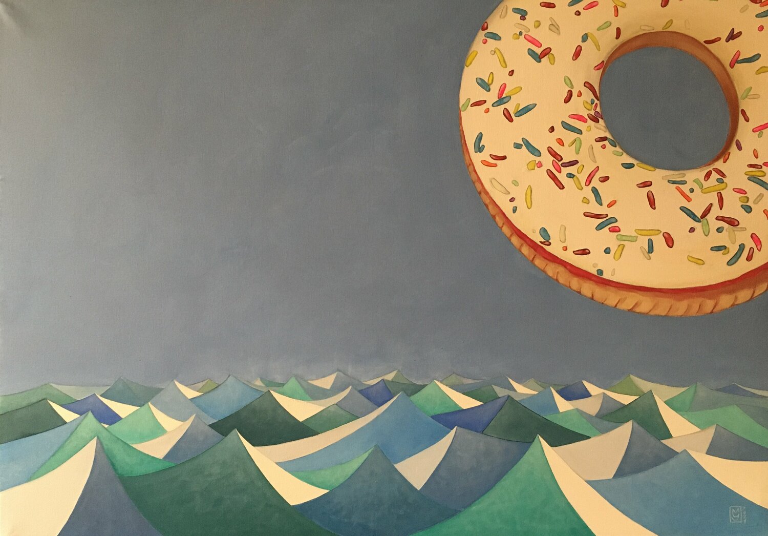 Mistral Maryda Geraci Original painting for sale