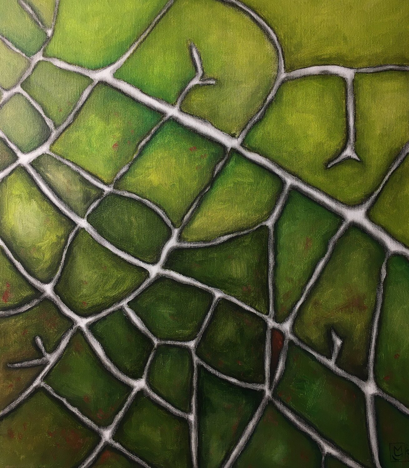 Route 2 Maryda Geraci Original painting for sale