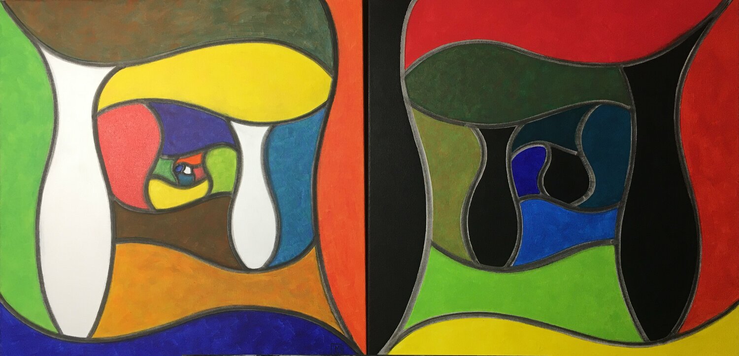 Dualità Maryda Geraci Original painting for sale