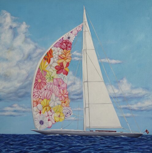 Odisea by Filiberto Montesinos Castañón, Painting for Sale on Select
