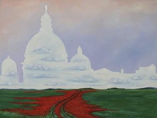 Somewhere by Filiberto Montesinos Castañón, Painting for Sale on Select