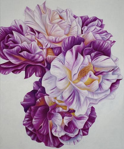 Rosebush Sundae by Filiberto Montesinos Castañón, Painting for Sale on Select