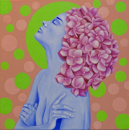 Time for me by Filiberto Montesinos Castañón, Painting for Sale on Select