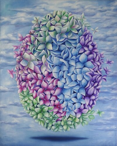 LIVING HARMONY by Filiberto Montesinos Castañón, Painting for Sale on Select