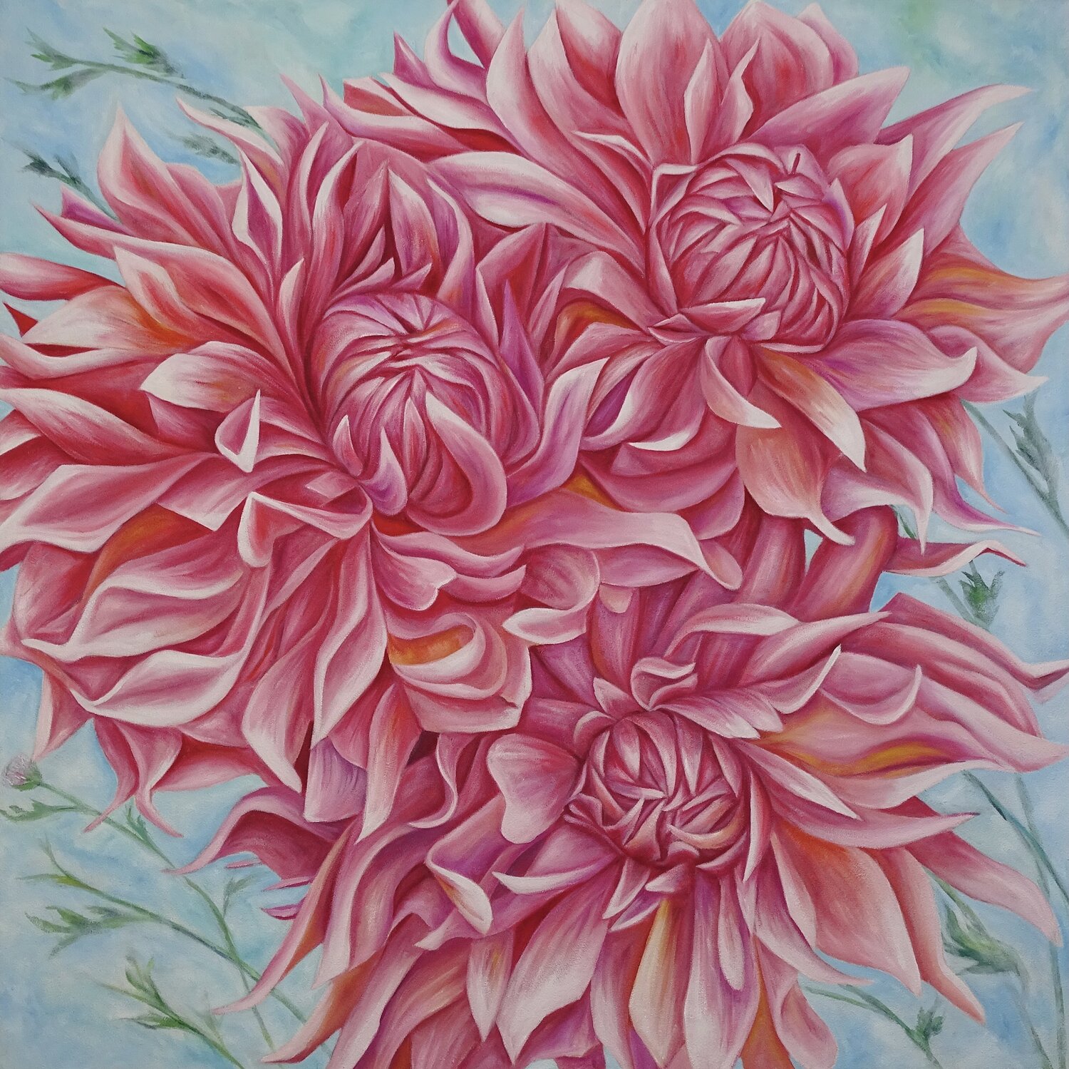 Movement Experiences Filiberto Montesinos Castañón Original painting for sale