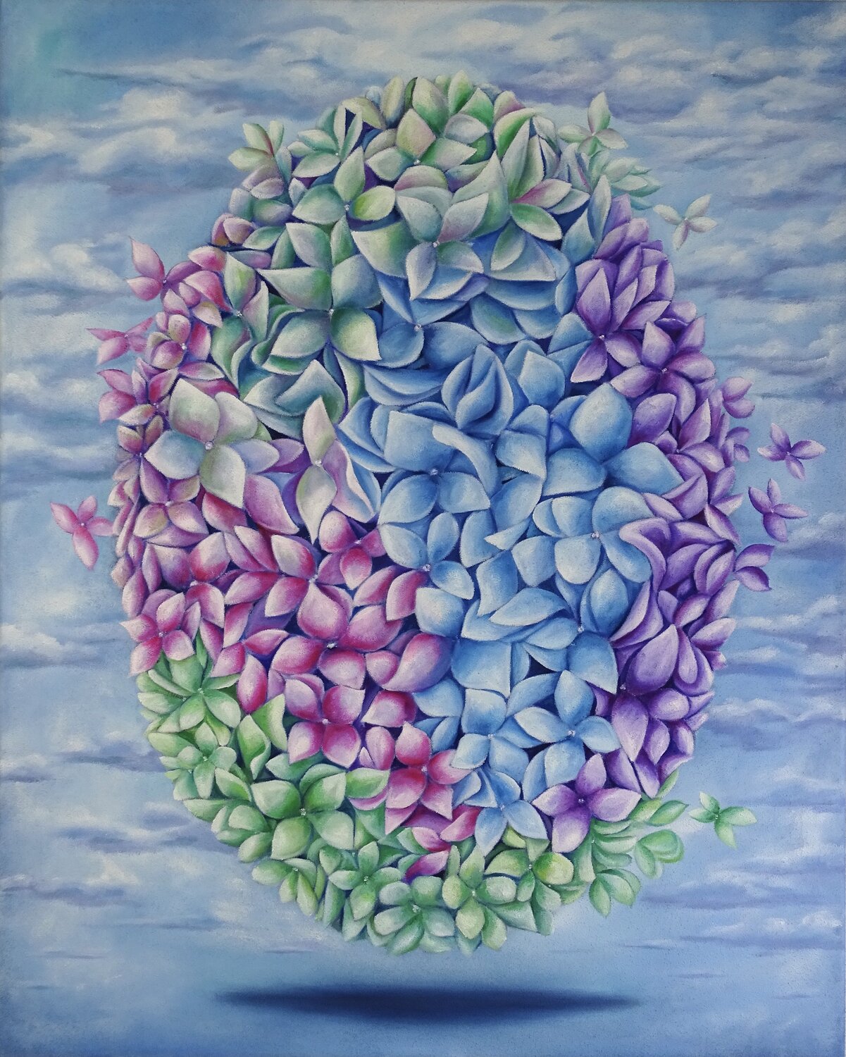 LIVING HARMONY Filiberto Montesinos Castañón Original painting for sale