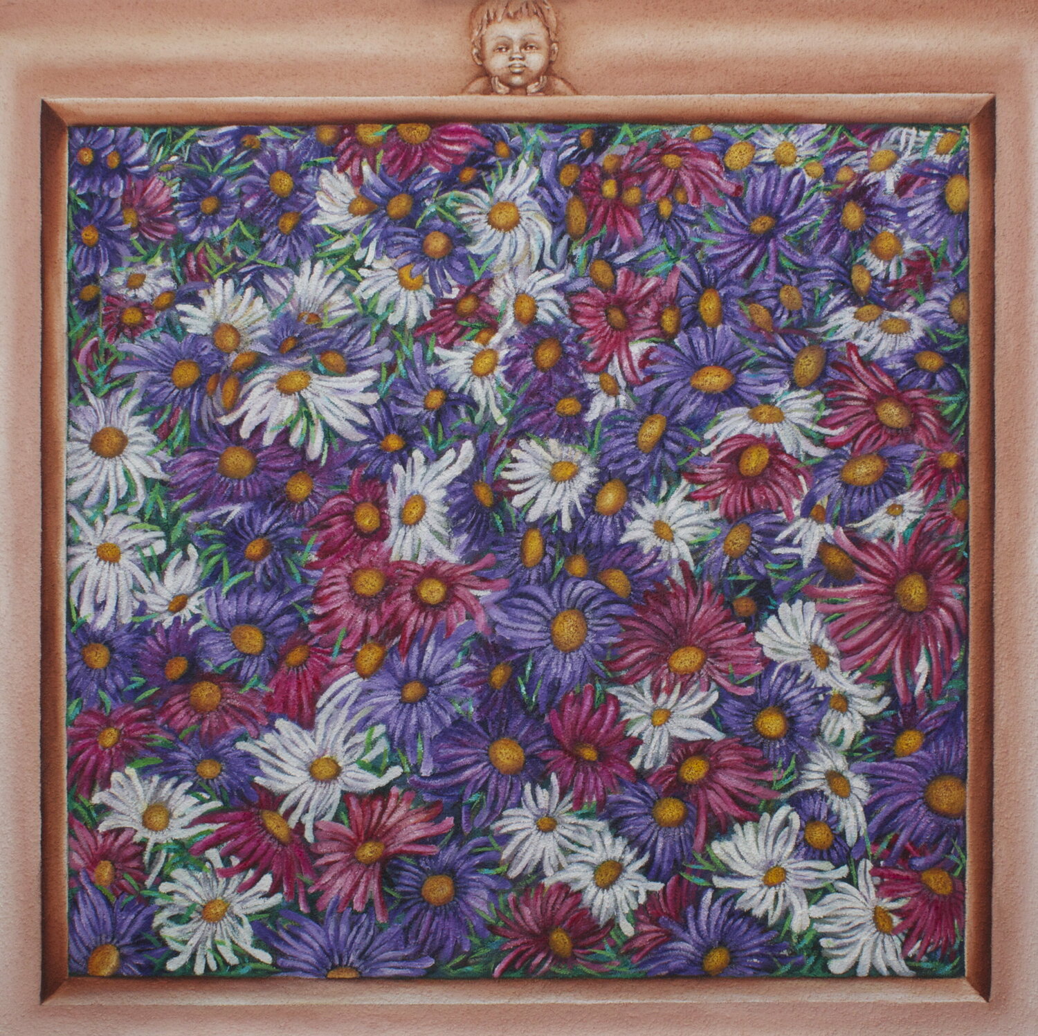 UN DÍA DE BENDICIONES Filiberto Montesinos Castañón Original painting for sale
