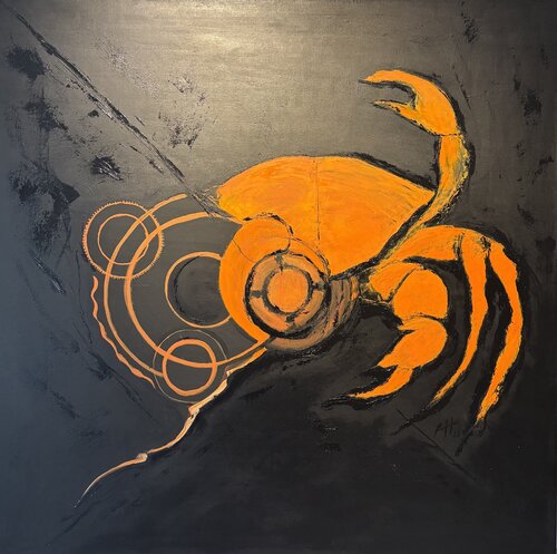 Cronos by Karina Yacoubian, Painting for Sale on Select