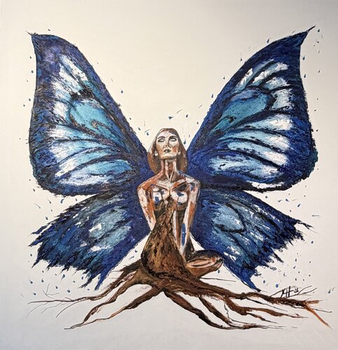 Metamorphosis by Karina Yacoubian, Painting for Sale on Select