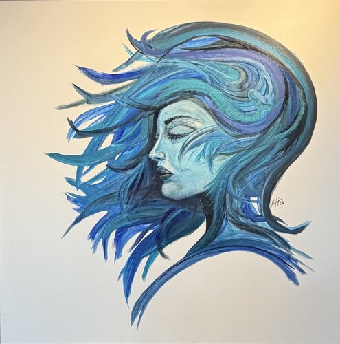 Wind by Karina Yacoubian, Painting for Sale on Select