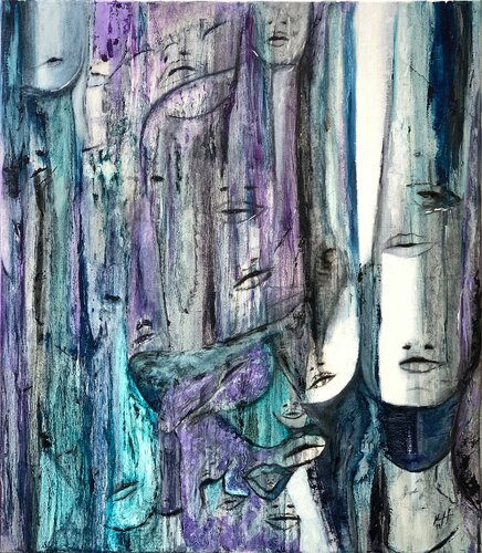 Sea by Karina Yacoubian, Painting for Sale on Select