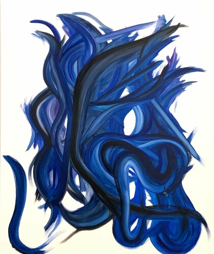 From the sea 4 by Karina Yacoubian, Painting for Sale on Select