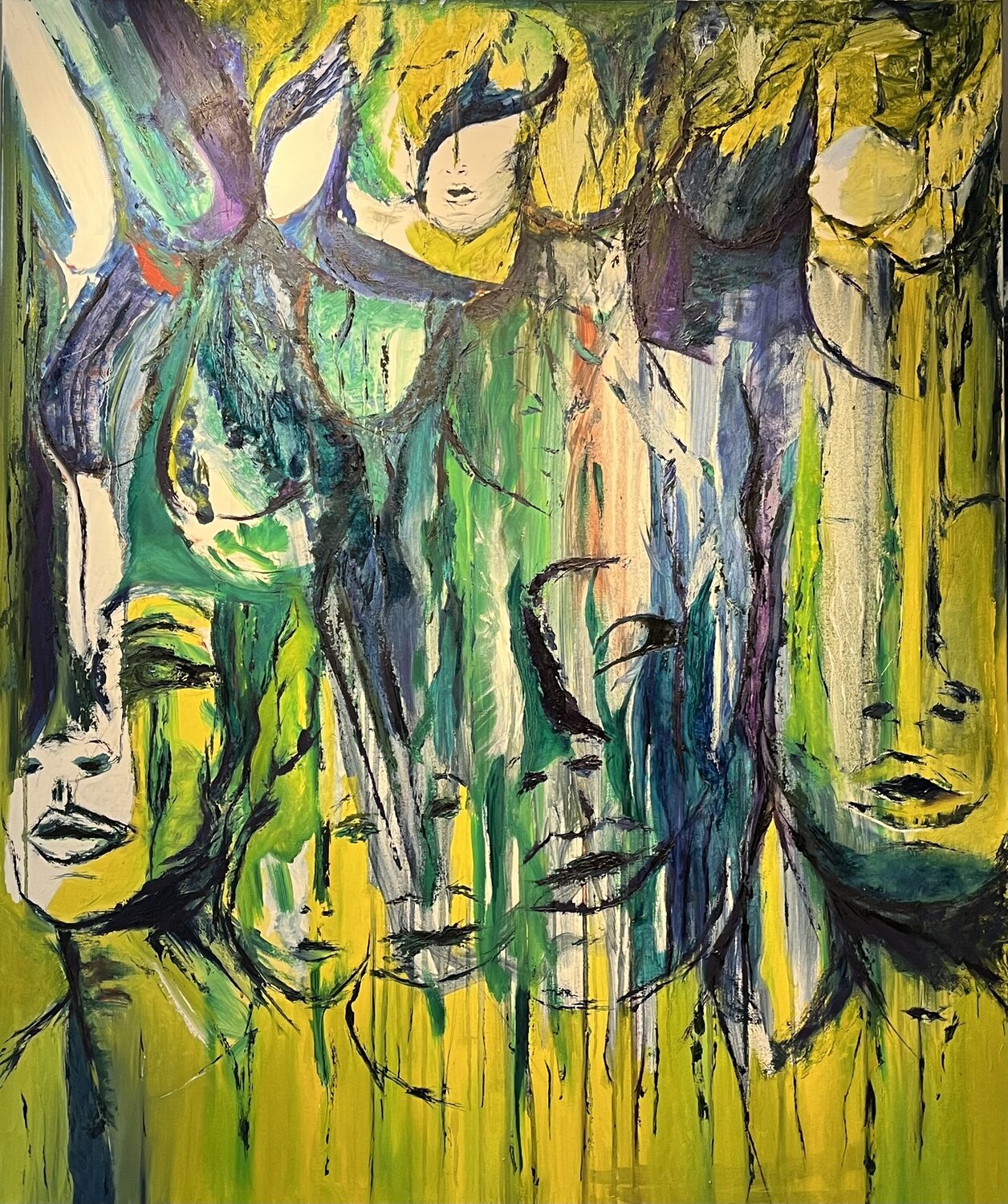 Lemon Karina Yacoubian Original painting for sale