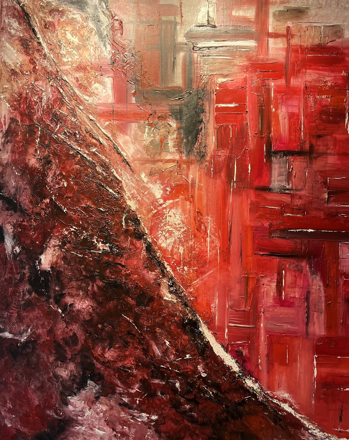 Humanity Karina Yacoubian Original painting for sale