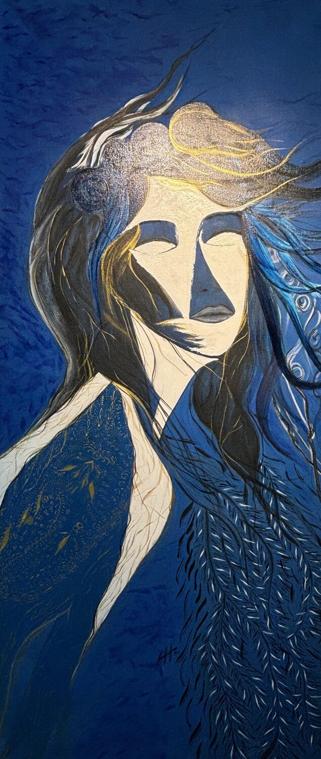 NAW8 Karina Yacoubian Original painting for sale