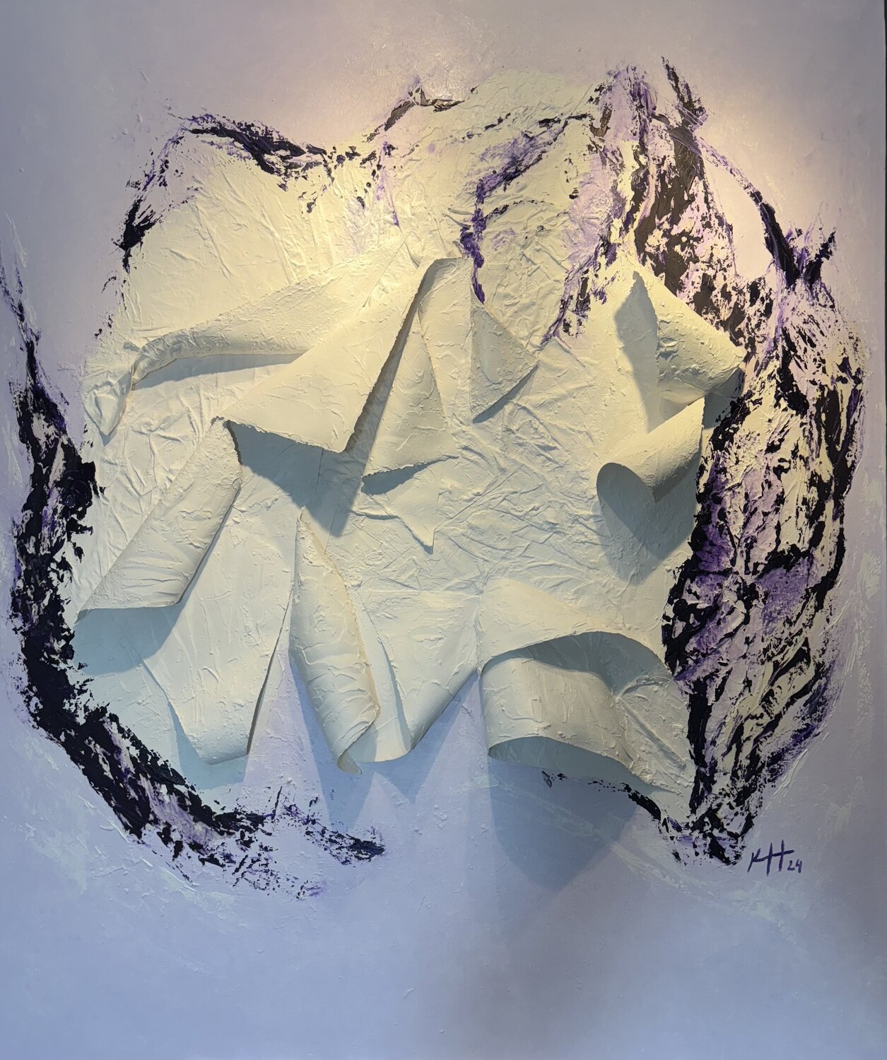 Space Karina Yacoubian Original painting for sale