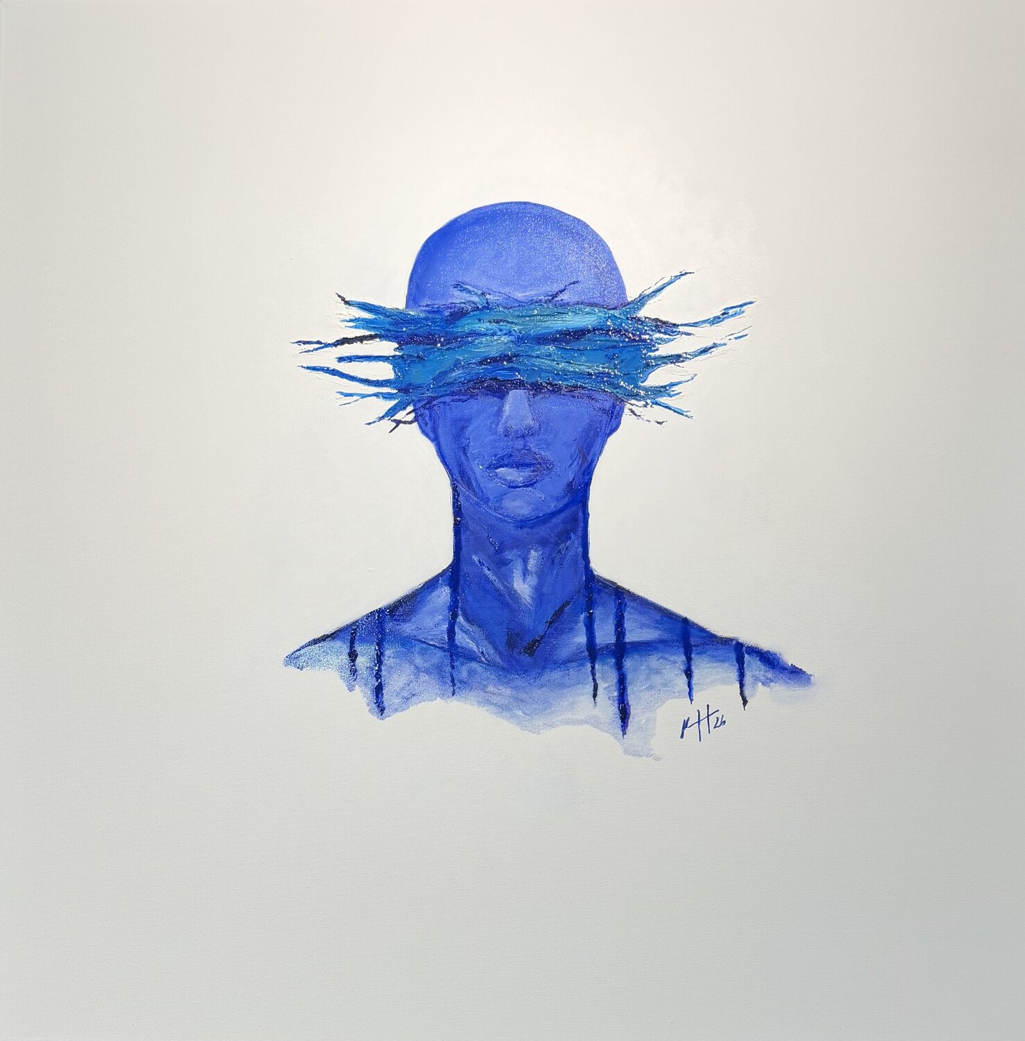 Blindness Karina Yacoubian Original painting for sale