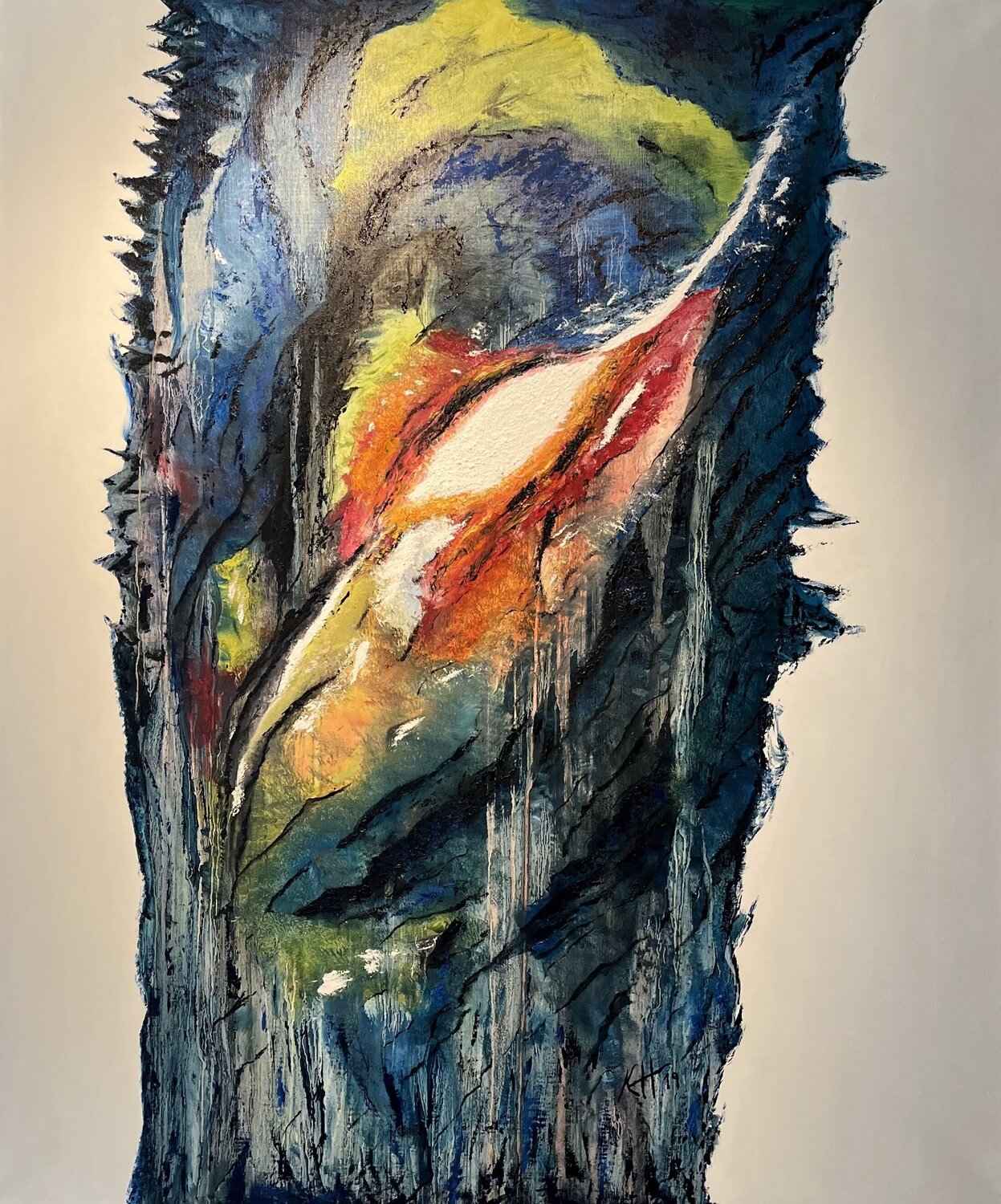 Big Bang Karina Yacoubian Original painting for sale