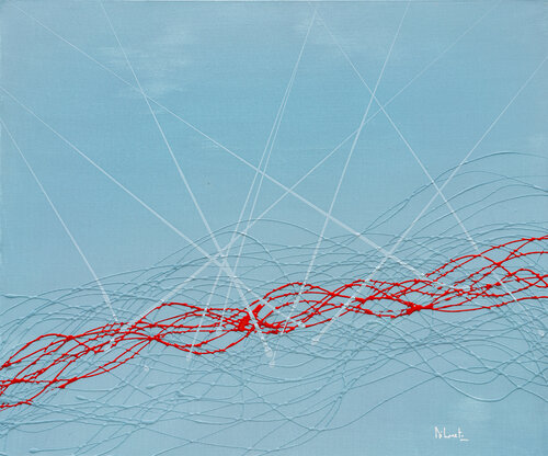 Digital pollution 03 by Stefano Di Loreto, Painting for Sale on Select