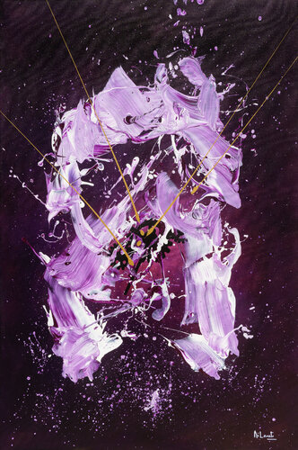 Il Piacere, il sogno - omaggio a Gabriele d'Annunzio by Stefano Di Loreto, Painting for Sale on Select