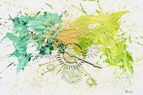 Viva la Vida! 04 by Stefano Di Loreto, Painting for Sale on Select