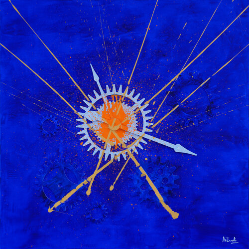 Notturno a Capri - Italia by Stefano Di Loreto, Painting for Sale on Select